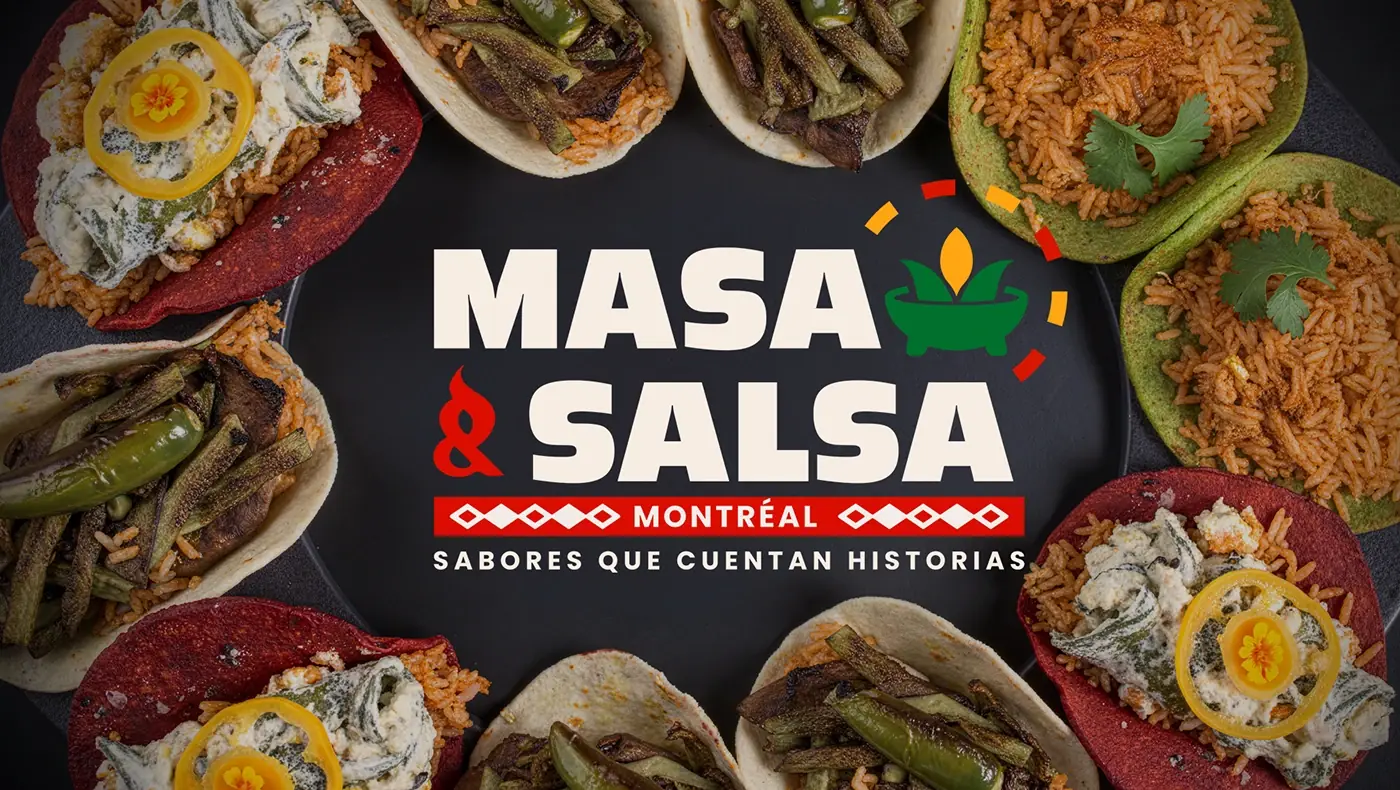 Identidad visual del restaurante Masa & Salsa